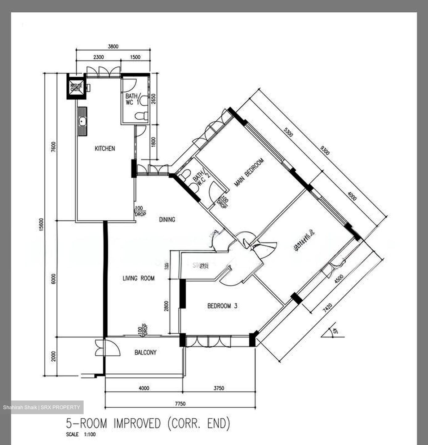 Blk 298 Tampines Street 22 (Tampines), HDB 5 Rooms #555317831